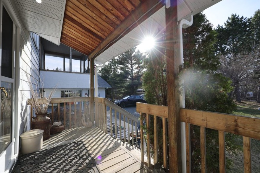 Deck and outdoor space