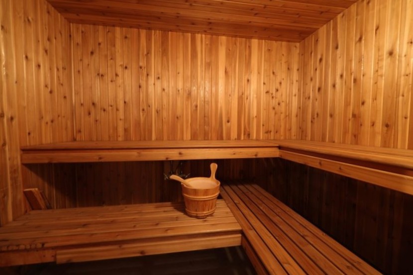 Cedar sauna